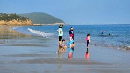 원산도 가볼만한곳 원산도 해수욕장 바닷가 캠핑장 차박캠핑 야영장 추천