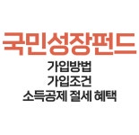 국민성장펀드 가입방법 완벽 가이드
