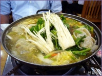 동곡손칼국수(삼성동/포스코사거리)...숙성손칼국수와 만두전골...