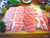 바다예찬(수원시/인계동)...참치와 생갈치회의 화려한 향연...