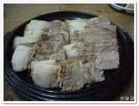 용둔막국수(횡성/우천면)... 편육과 막국수...