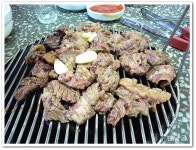 고덕갈비(충남/예산)...연탄불에 굽는 한우 소갈비의 참맛...