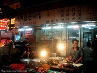 30년 전통의 꾸리꾸리한 맛과 멋이 걸죽한 새마을순대국집: 신천 새마을시장