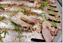 [부산맛집/거제1동] 다양한 오리고기를 맛보는 - 다오리 오리 숯불구이 -