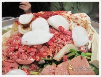 [강남맛집/역삼동맛집] 눈비내리는 금요일 저녁에 먹은 부대찌개와 소세지버섯구이가 맛있는 집 대우식당