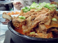 [Jeonju♥] 전주맛집_푸짐함에 배가부른 감자탕! 다락방