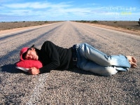 90 MILE STRAIGHT ROAD 146.6KM의 도로를 만나다.