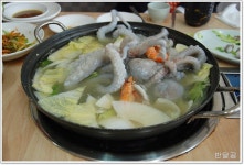 목포오리낙지(금천구맛집/시흥동맛집) ... 메생이 연포탕 ...