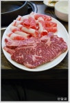 롯데정육마트식당(수원시/화서동) ... 한우모듬과 육회 ...