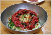제일식당(경남맛집/진주맛집) ... 육회비빔밥 ...