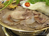 [서울 반포동/신논현역] 평가옥 (교보타워점) - 어복쟁반, 만두국,평양냉면,녹두지짐