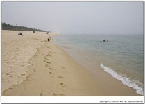 송정해변에서 조용하고 여유있게 즐기는 여름