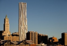 Frank Gehry's Spruce 8 Tower in NY Will Not Be Seeking LEED But Has Green Features Frank Gehry’s Looming Spruce 8 Tower in NY...