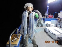 [여수마린피싱]악조건 기상속에 갈치 조황입니다~!!!010-6683-4490