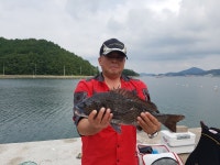 거제화도해상펜션,좌대 4짜 감성돔과 마릿수 조황^^