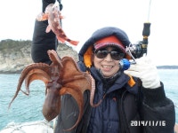 오늘은 선상 바닥을 붉게 물들이고 ~