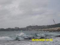 양포 방파제낚시입니다.( 풍랑주의보 )