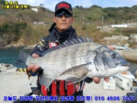 21일 상태도 겨울 감성돔 조황!!~