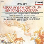 139, Waisenhausmesse Walton Gronroos, Gabriele Schreckenbach... Werner Hollweg의 Mozart: Missa Solemnis, K. 139, Waisenhausmesse