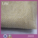 Lita J0222 Gold Thread Fashion Apparel Polyester Netting Fabric - Changle Lita Knitting & Textile Co.,Ltd - ecplaza.net