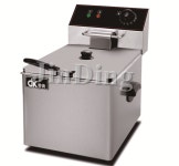 8 Liter Single Tank Coutertop Electric Deep Fryer DK-8L - Guangzhou JinDing Food Equipment Co.,Ltd - ecplaza.net