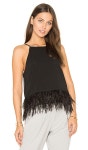 Line & Dot KEIRA OSTRICH 오스트리치 캐미 in 블랙 | REVOLVE KEIRA OSTRICH 오스트리치 캐미 from Revolve.com