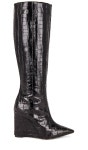 Martens 1460 Serena Faux Fur Lined Boot in Black. - size 9 (also in 10, 5, 6, 7) | AccuWeather Shop Dr. Martens Dr. Martens 1460... 