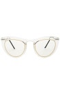 Spitfire OUTWARD URGE 안경 in Clear & Clear | REVOLVE OUTWARD URGE 안경 from Revolve.com
