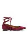 Frye SIENNA 길리 발레 플랫 in Bordeaux | REVOLVE SIENNA 길리 발레 플랫 from Revolve.com
