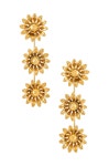 Jennifer Behr AYAH 드랍 귀걸이 in Gold | REVOLVE AYAH 드랍 귀걸이 from Revolve.com