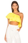 MILLY ALEXIS 탑 in 옐로우 | REVOLVE ALEXIS 탑 from Revolve.com