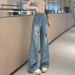 데님 팬츠 H3770 • VVIC • 어이사마켓 | 어이사마켓 데님 팬츠 H3770 • VVIC • 어이사마켓