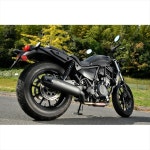 Yahoo!オークション- BEAMS パワーヘッダー RS MBK（マットブラック）政府認証（エリミネーター400/SE/8BL-EL400A）G434-25... 