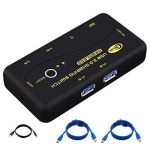 Yahoo!オークション- Cable Matters USB切替器 4ポート USB 3.0 4台PC... 0 4台PC用 4入力4出力 5Gbps USB 切り替え usb スイッチ... 