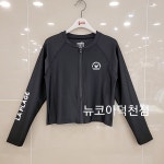 소이 (23년여름)(여) 블랙 크롭 래쉬가드 점퍼 23M0154 (뉴코아덕천점)- 이랜드몰