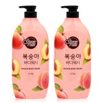 샤워메이트 내추럴 복숭아 바디워시 1.2kg X 2개- 이랜드몰