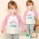 [밀크마일] 델리퍼피라글란티셔츠- 이랜드몰