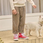 [블루독] 체크테이퍼드팬츠 (23B25-410-03) - KIDIKIDI