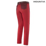 여성 가을 등산 카레온 배색 주머니 긴바지 D.레드- 이랜드몰