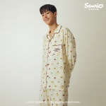 [공용] (산리오캐릭터즈) 산리오캐릭터즈 긴팔 잠옷(YELLOW)_SPPPD49U01- 이랜드몰