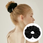 [제이에스티나] LALA J 쉬폰 헤어 스크런치 - 블랙 (JALJHS3BS806FA000- 이랜드몰