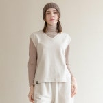 뒤란 담비 브이넥 베스트 DTF3W-3055 3colors- 이랜드몰
