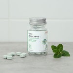 비긴에코 덴탈허브 고체치약 60정 유리병/의약외품/씹는치약 가글대용 간편휴대-수량선- 이랜드몰