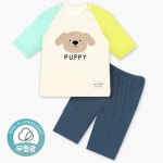 시원한~자가드면7부실내복 UN24SS베베퍼피(1~14세)모이모이깜피 NC백화점광주역점- 이랜드몰