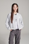 테이트뉴코아산본 | 애플핑크 주니어 직기 바시티점퍼 봄여름점퍼APF0T201GSC 산본뉴코아- 이랜드몰