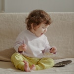 두두앤솜 봄 면모달 조거핏 실내복 - 퍼플라임- KIDIKIDI