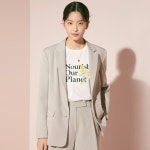 [포우먼] 베이직 일자핏 자켓_SPJKC23W01- 이랜드몰