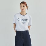 배색 포인트 반팔 티셔츠_CVHWE2501Q- 이랜드몰