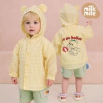 [밀크마일] 시원한지지미체크후드셔츠- 이랜드몰