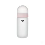 러빗 모두안심 실리콘 유리젖병 240ml (화이트베이지/화이트퍼플/화이트핑크)- KIDIKIDI